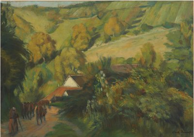 Der Abstieg nach Molosmes von Emile Bernard