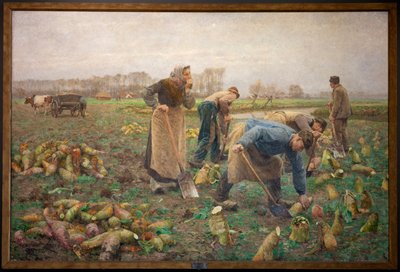 Rübenernte von Emile Claus