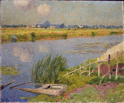 Die Lilienbänke, 1912 von Emile Claus