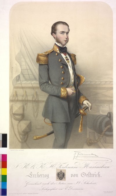 Ferdinand Maximilian Erzherzog von Österreich von Emile Desmaisons