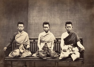 Frauen des Prinzen Phra-Kéo-Pha, 1866 von Emile Gsell