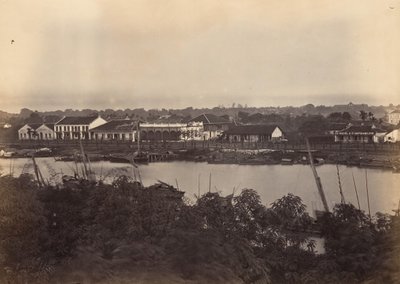 Vue de Saïgon Feuille No. 2, 1866 von Emile Gsell