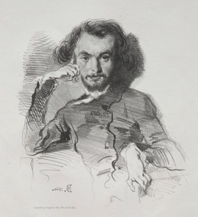 Charles Pierre Baudelaire von Emile Isidore Deroy
