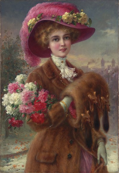 Winter Schönheit, 1910 von Emile Vernon