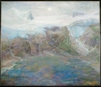 Der Schlattenkäsgletscher von Emilie Mediz Pelikan