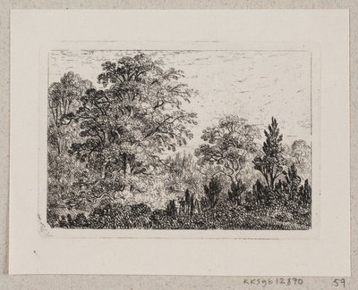 Waldlandschaft von Emma Meyer