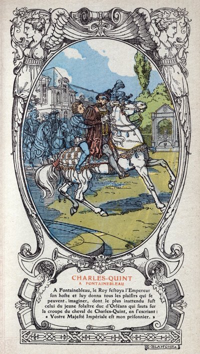 König Karl V. (Karl V.) von Emmanuel Blanche