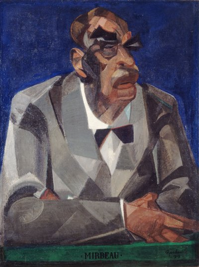 Octave Mirbeau 1848-1917, 1919 von Emmanuel Gondouin