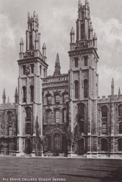 All Souls College Quadrangle, Oxford von English Photographer