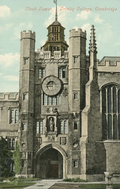 Uhrturm, Trinity College, Cambridge von English Photographer