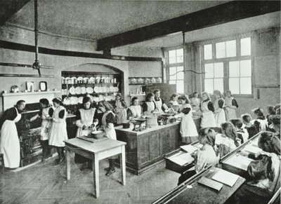 Kochkurs, 1896 von English Photographer