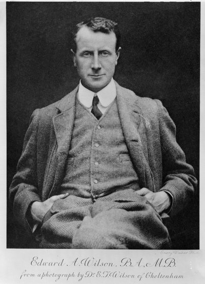 Edward A. Wilson, ca. 1910 (s/w Foto) von English Photographer