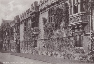 Gartenfront, St. Johns College von English Photographer