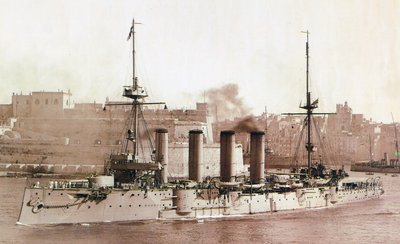 HMS Aboukir, 1902 von English Photographer