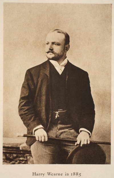 Harry Wearne im Jahr 1885 von English Photographer
