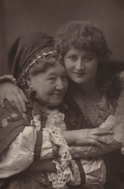 Mary Anderson und Mrs Stirling von English Photographer