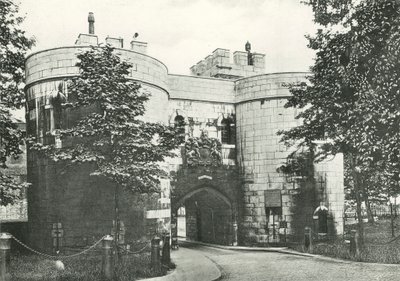 Mittlerer Turm, Tower of London von English Photographer