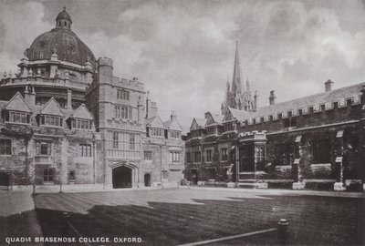 Quadrangle Brasenose College, Oxford von English Photographer