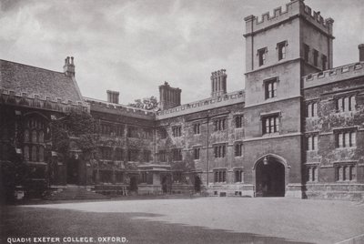 Quadrangle Exeter College, Oxford von English Photographer