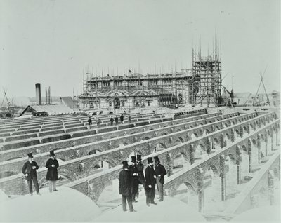 Southern Outfall Sewer, Crossness: Bauarbeiten, 1865 von English Photographer