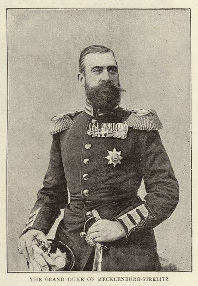 Der Großherzog von Mecklenburg-Strelitz von English Photographer