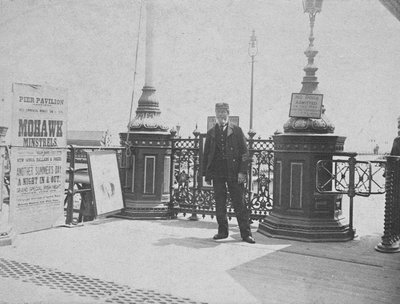 Die Pier, Hastings, ca. 1890 von English Photographer