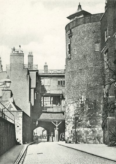 Tower of London, Glockentürme und Byward von English Photographer