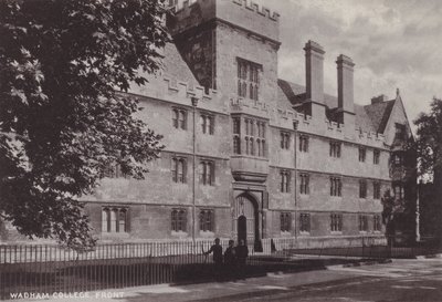 Wadham College, Vorderseite von English Photographer