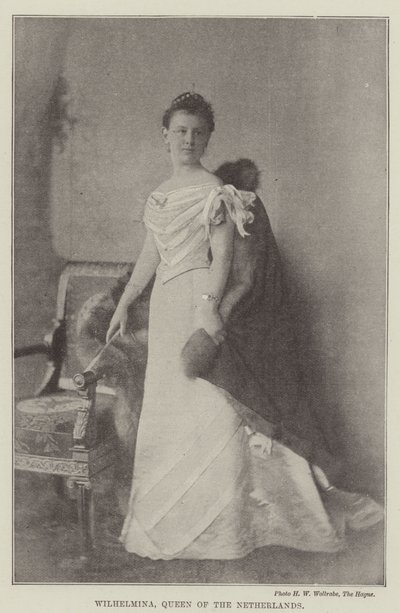 Wilhelmina, Königin der Niederlande von English Photographer