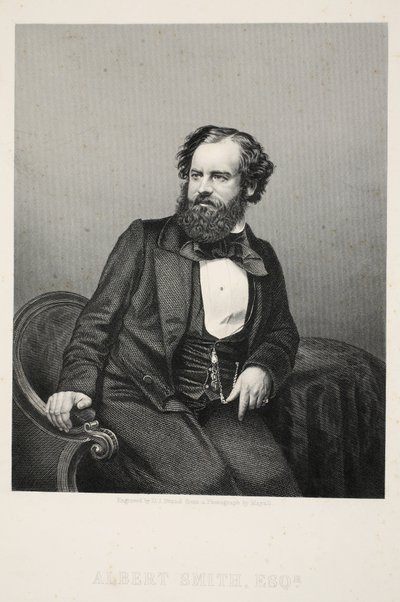 Albert Smith, Esq., veröffentlicht ca. 1850 von English School