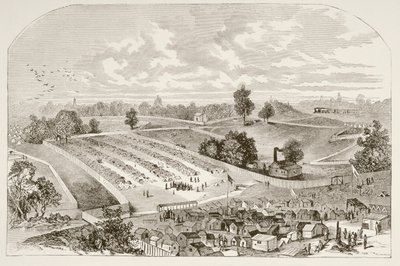 Andersonville-Gefängnis von English School