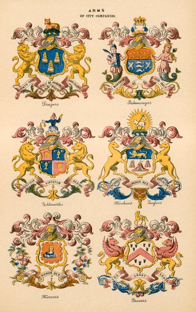 Wappen der Stadtgesellschaften von English School