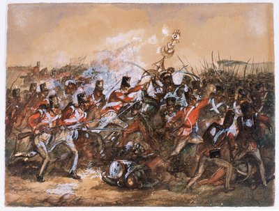 Schlacht von Salamanca, 1812 von English School