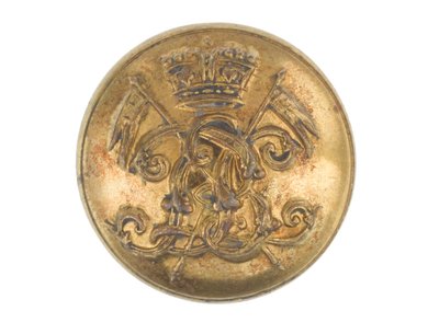 Knopf, 9. Regiment der Bengal Lancers, vor 1901 von English School