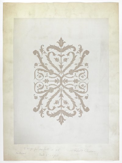 Teppichdesign von English School