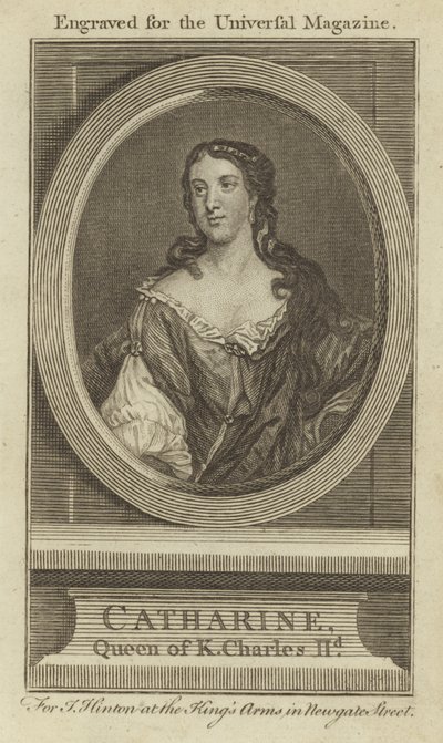 Katharina, Königin von König Karl II. von English School