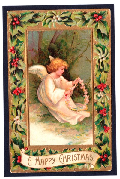 Weihnachtspostkarte, ca. 1907 von English School