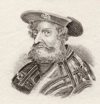 Claudius Ptolemäus, oder Ptolemäus, 1825 (Gravur) von English School