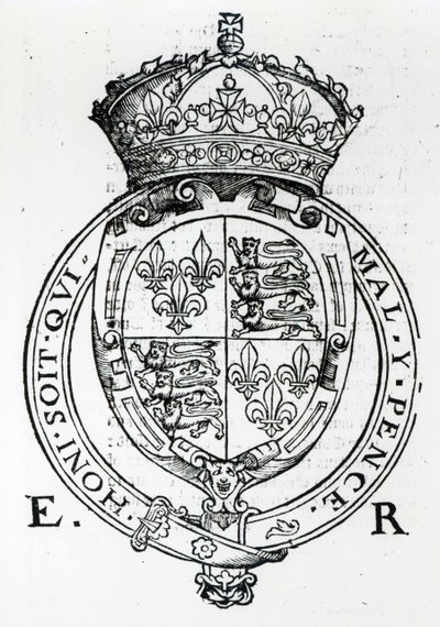Wappen von Königin Elizabeth I. von English School
