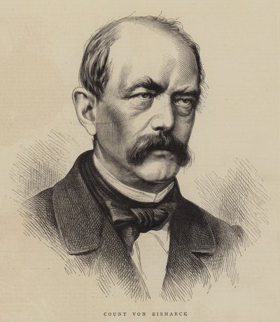 Graf von Bismarck (Gravur) von English School