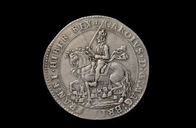 Frühe moderne englische Münze, 1644 von English School
