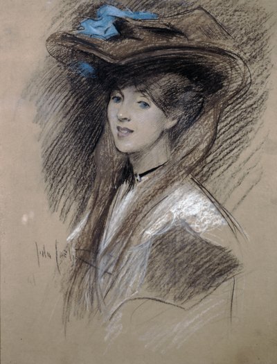 Edwardianische Dame von English School