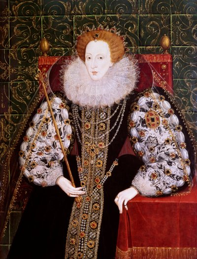 Elisabeth I., ca. 1590 von English School