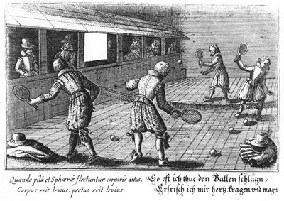 Elisabethanisches Tennis von English School