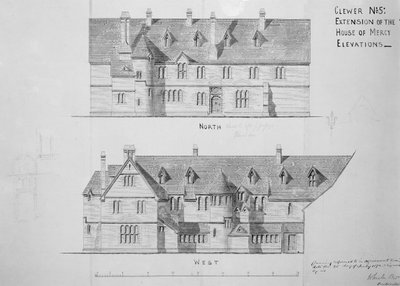Erweiterung des Hauses der Barmherzigkeit, Clewer von English School