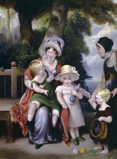 Familienporträt von English School