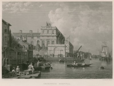 Greenwich Hospital, London von English School