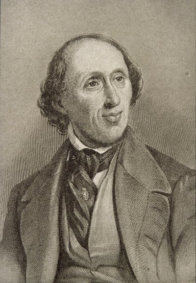 Hans Christian Andersen (1805-75) von English School