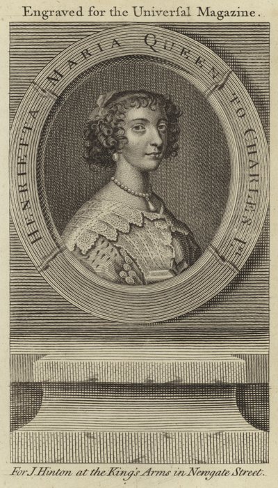 Henrietta Maria, Königin von Charles I. von English School