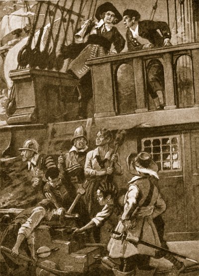 Wie General Blake Seeschlachten kämpfte von English School